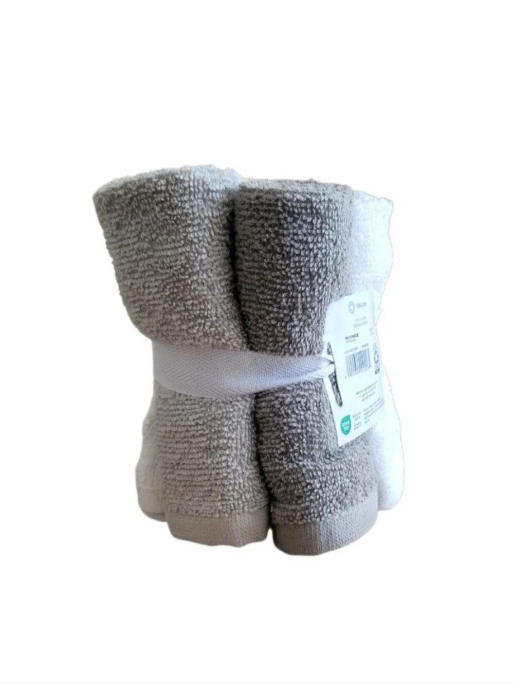 NEW The Big One Solid 6-Pack Washcloths